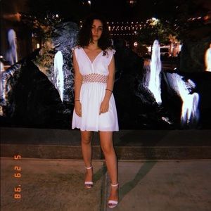 White Charlotte Russe Dress